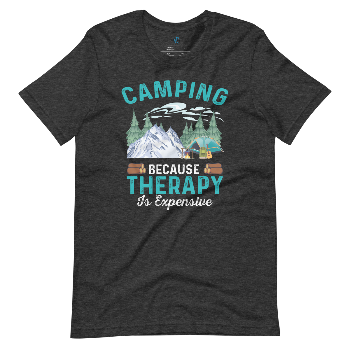 t shirts camping CAMPING THERAPY T-SHIRT – Tilly Rey