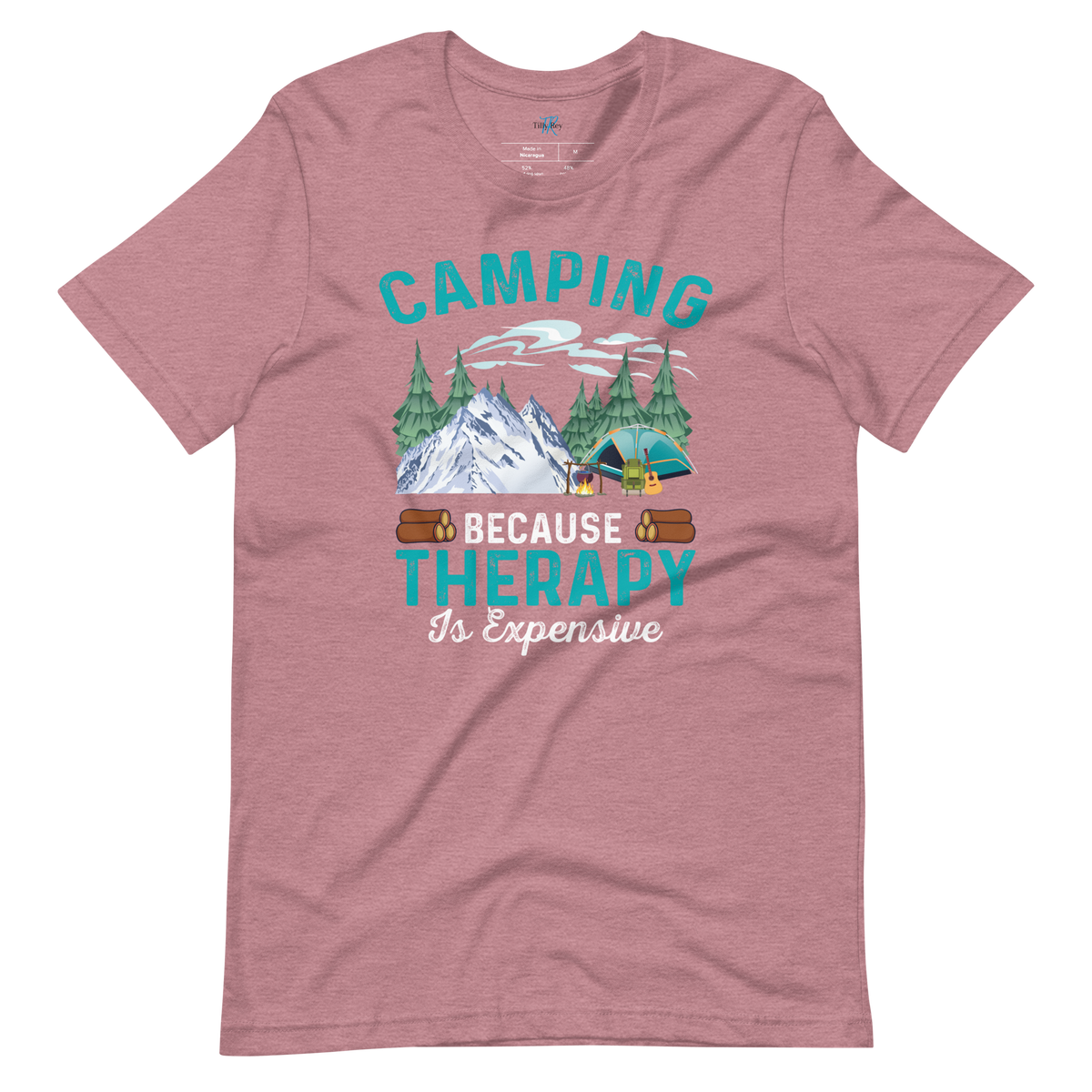 CAMPING THERAPY T-SHIRT