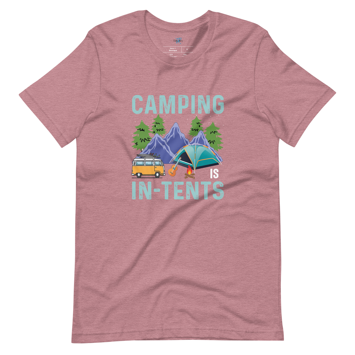 CAMPING IS IN-TENTS T-SHIRT – Tilly Rey