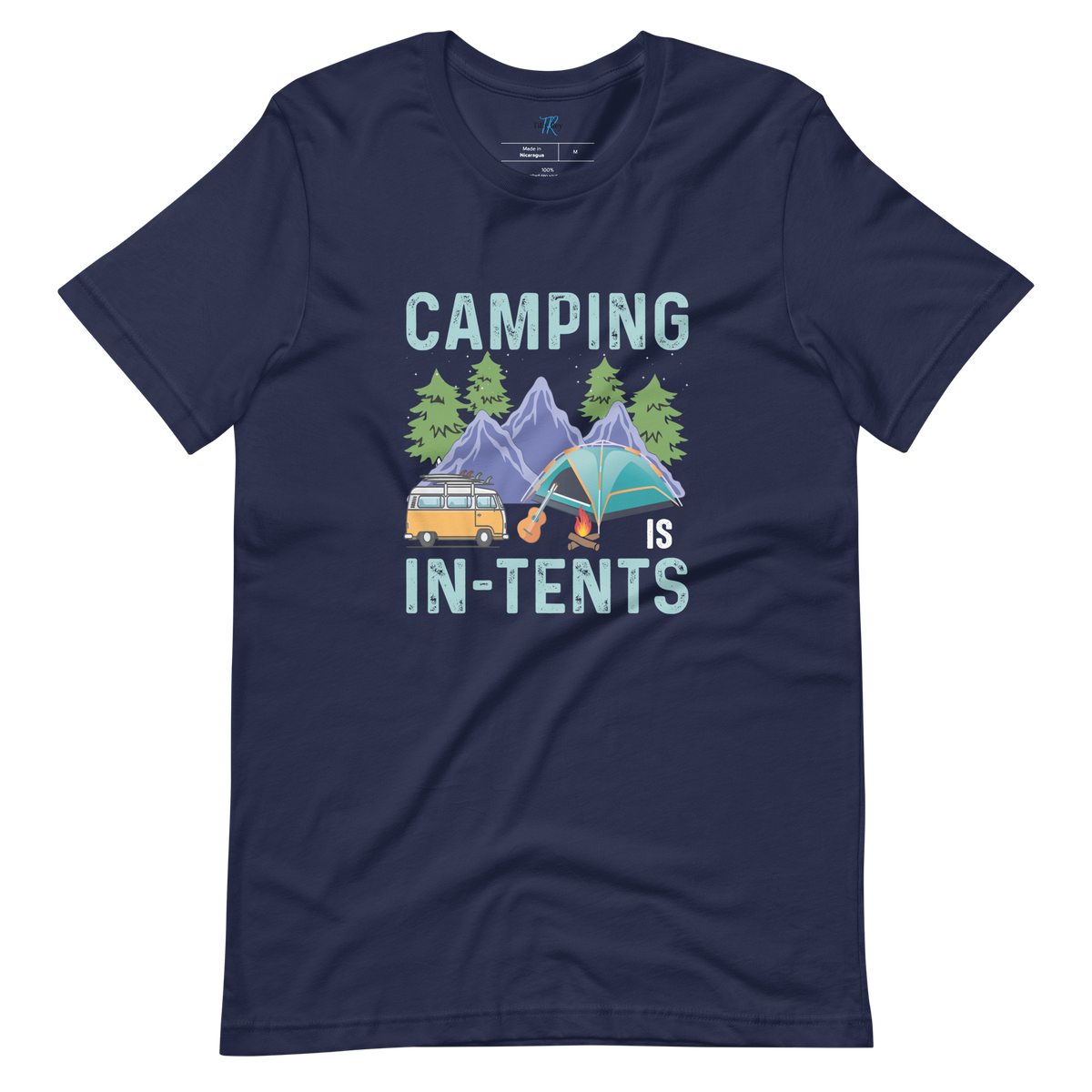 t shirts camping CAMPING IS IN-TENTS T-SHIRT – Tilly Rey