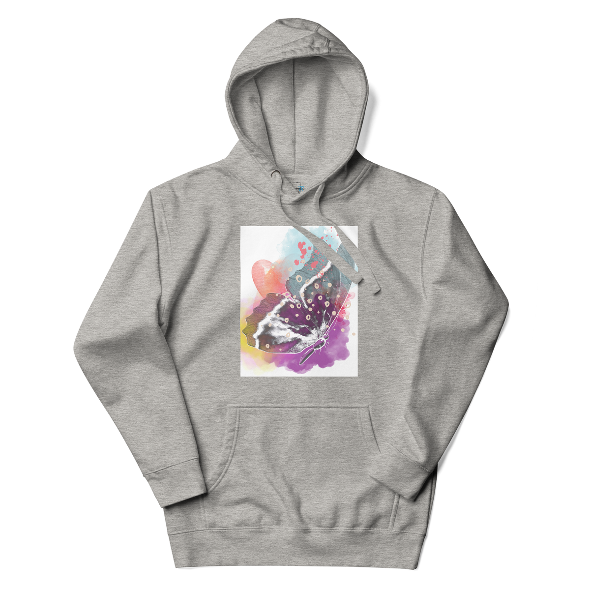 Watercolor Butterfly Hoodie