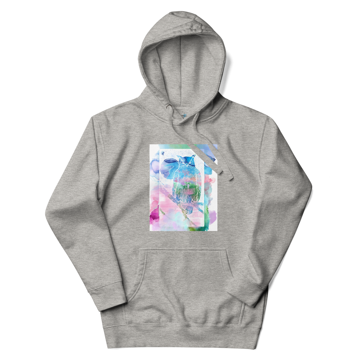 Watercolor Owl Hoodie