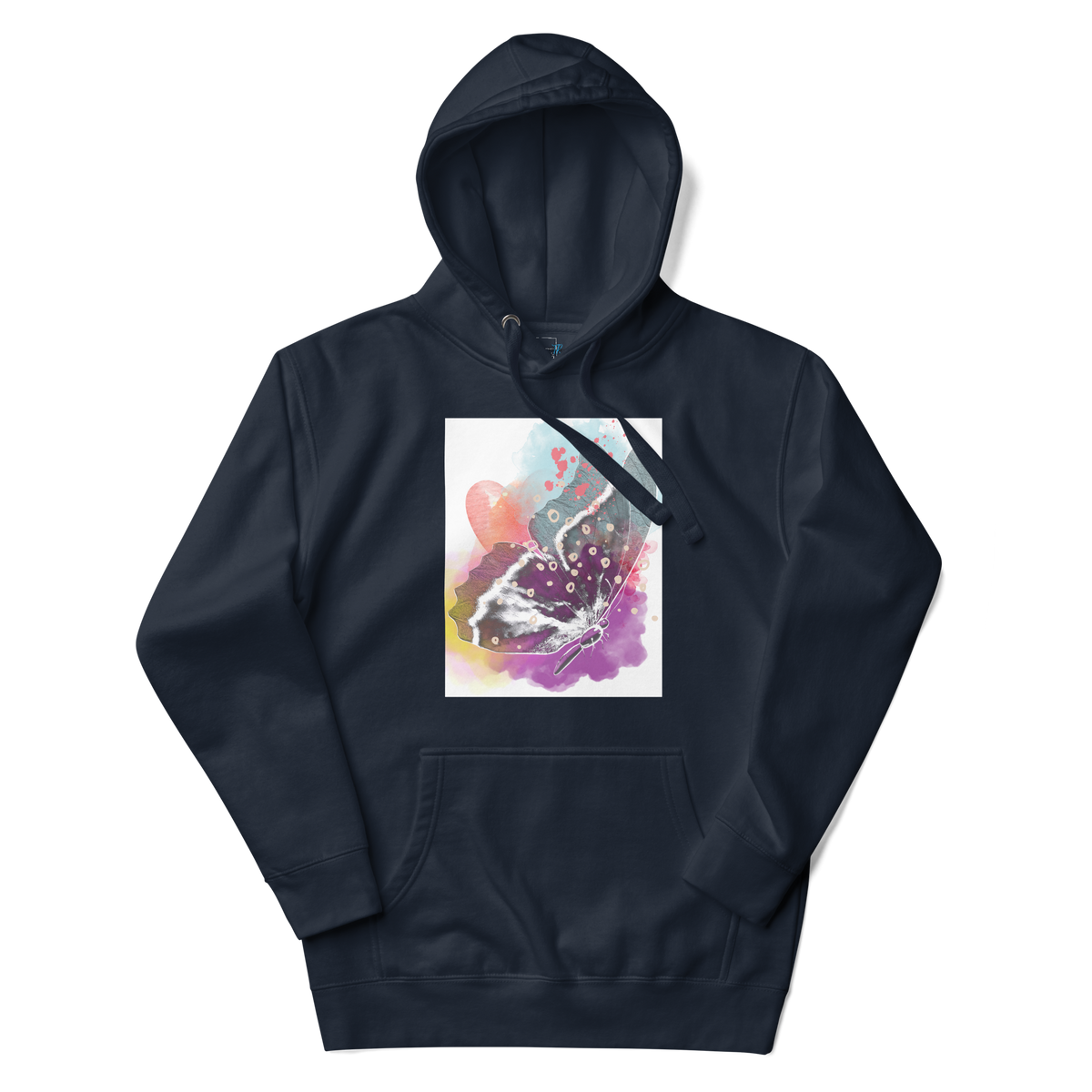 Watercolor Butterfly Hoodie