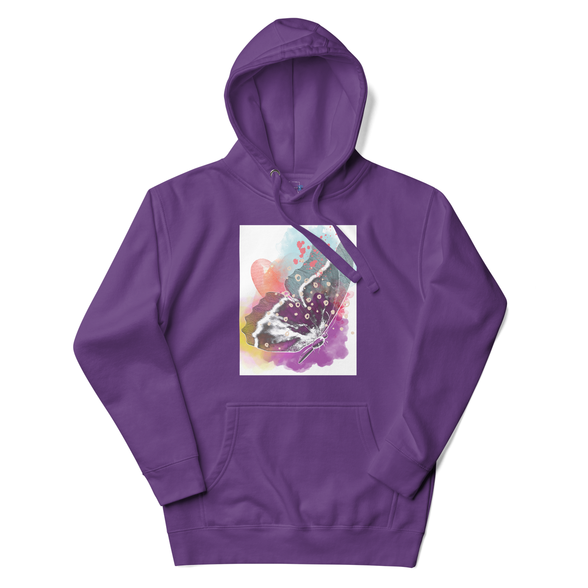 Watercolor Butterfly Hoodie
