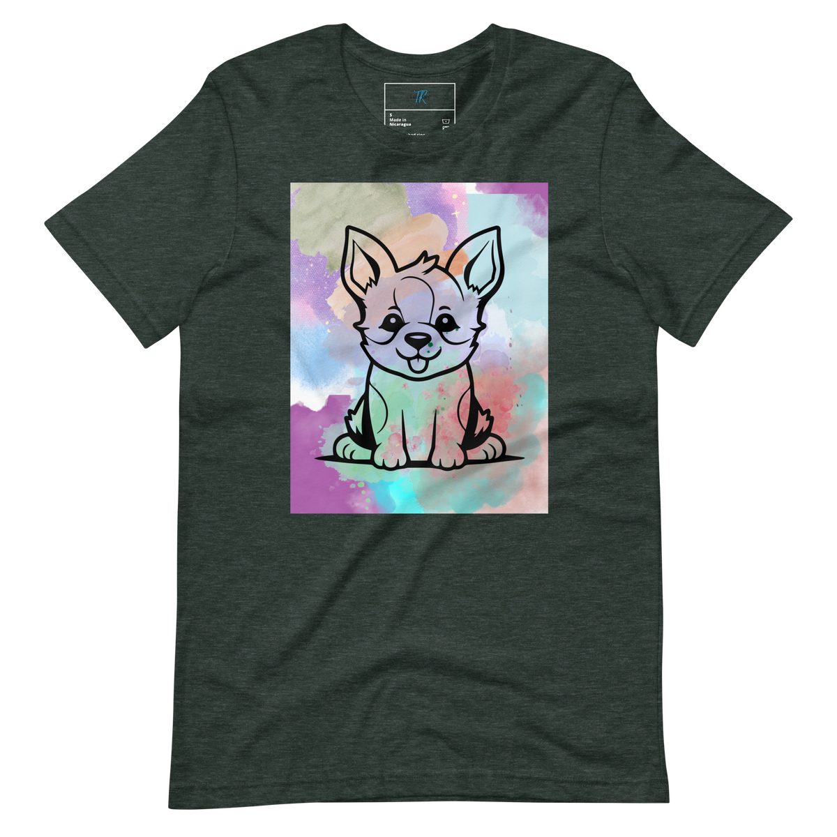 Watercolor Puppy T-Shirt
