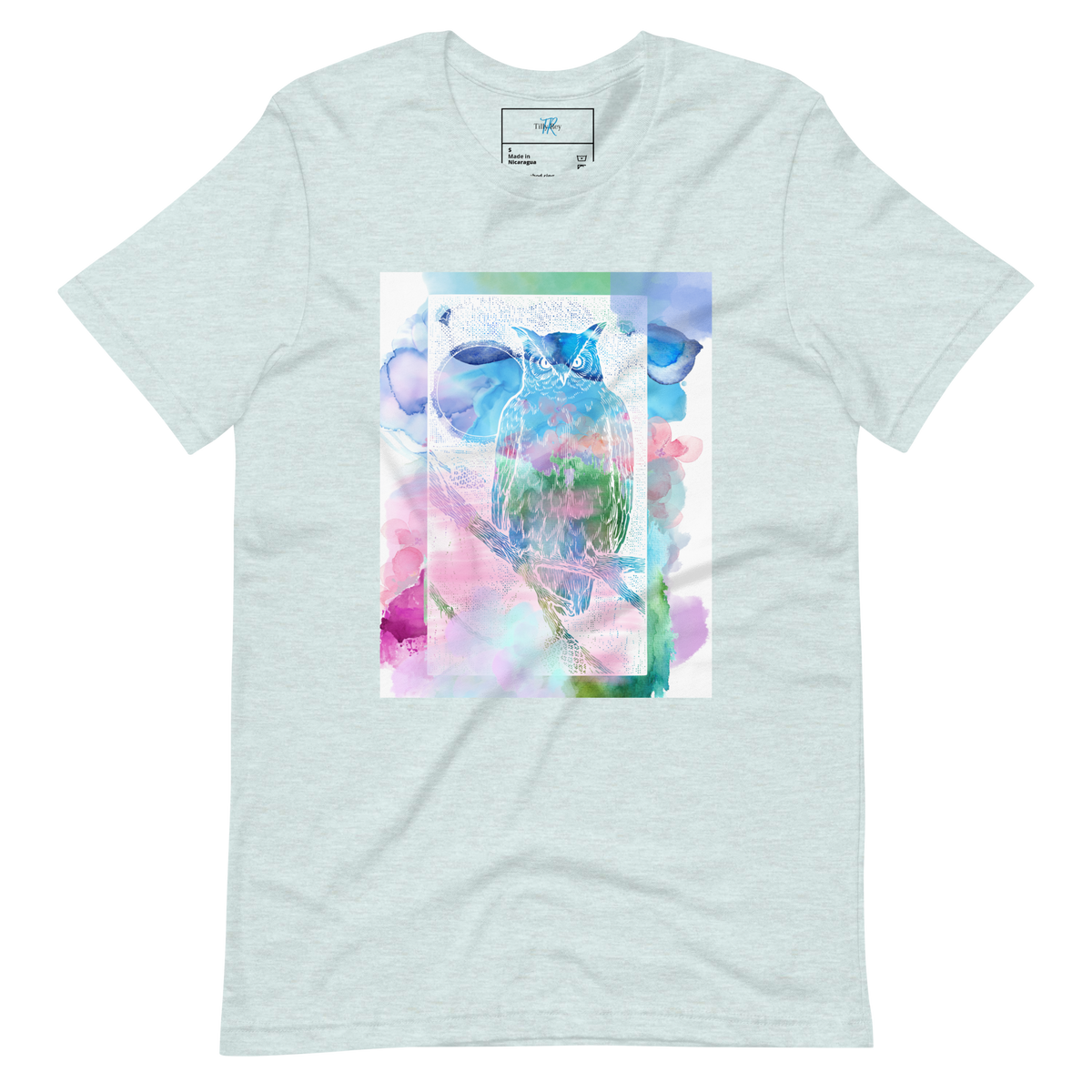 Watercolor Owl T-Shirt