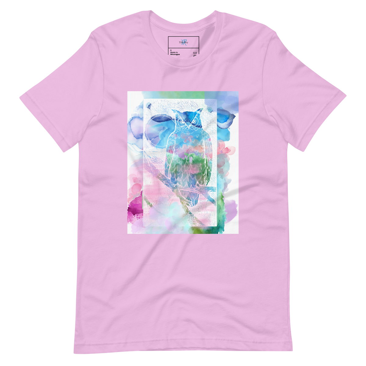Watercolor Owl T-Shirt