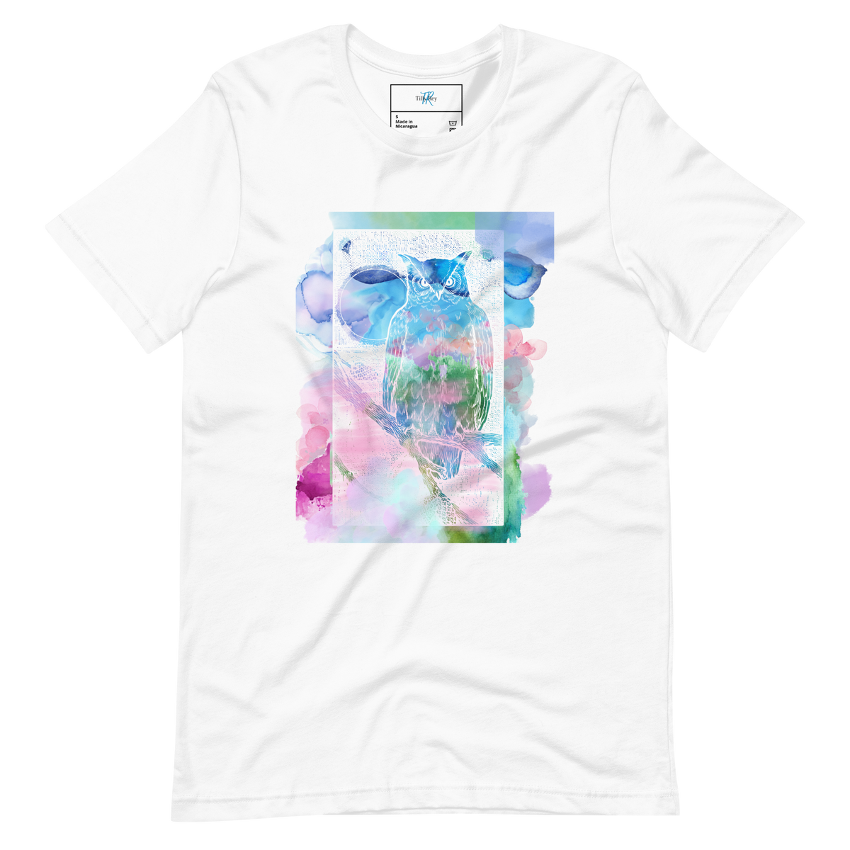 Watercolor Owl T-Shirt
