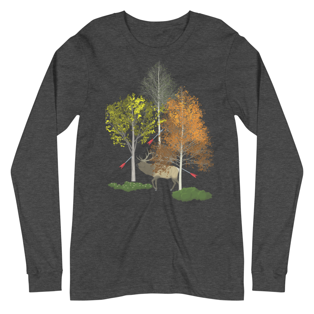 I DON'T WANT TO TALK ABOUT IT! Hunting Long Sleeve Tee