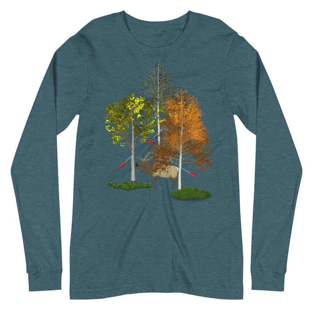 I DON'T WANT TO TALK ABOUT IT! Hunting Long Sleeve Tee