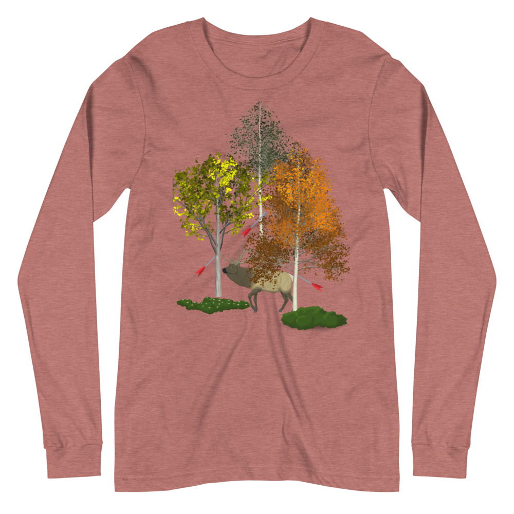 I DON'T WANT TO TALK ABOUT IT! Hunting Long Sleeve Tee