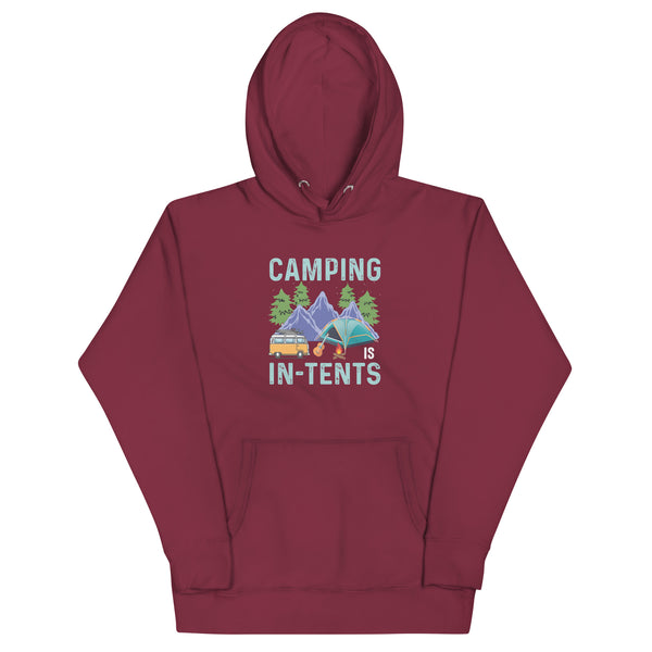 CAMPING IS IN-TENTS Hoodies