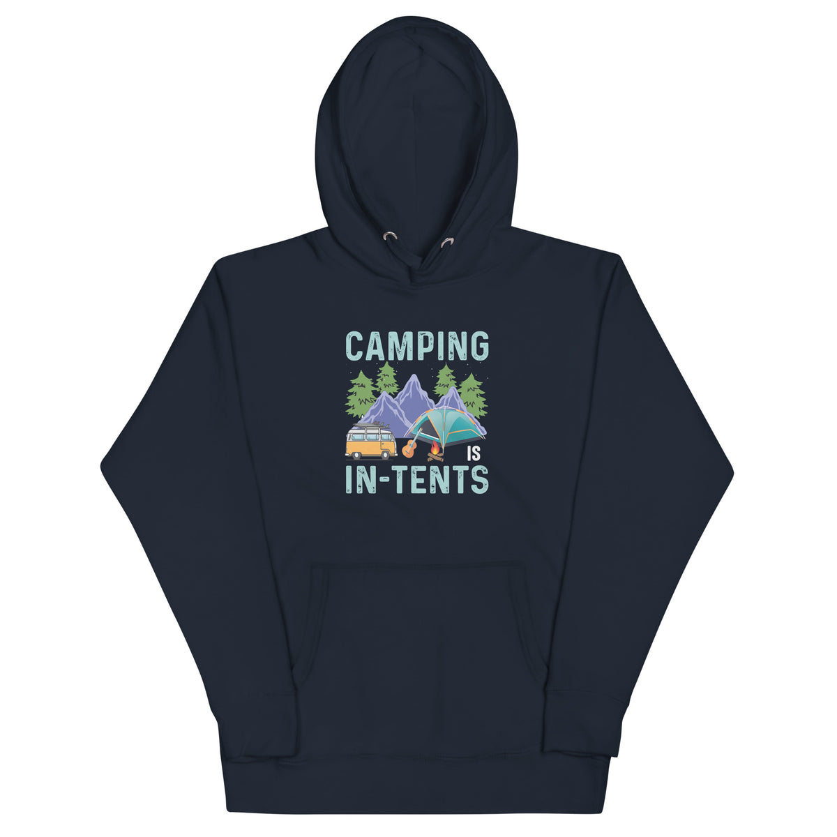 camping hoodie CAMPING IS IN-TENTS Hoodies – Tilly Rey