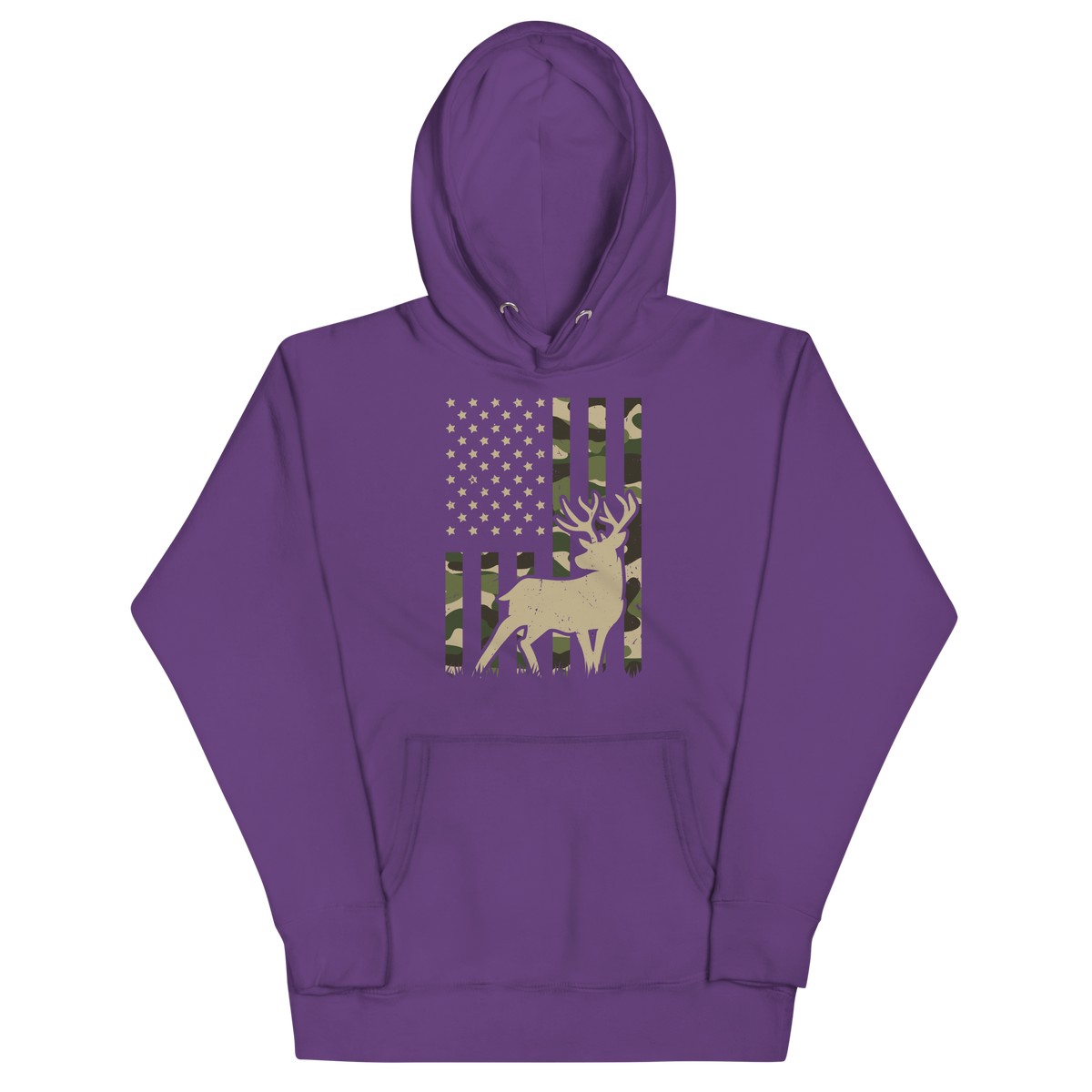 FLAG & MULE DEER Hoodie