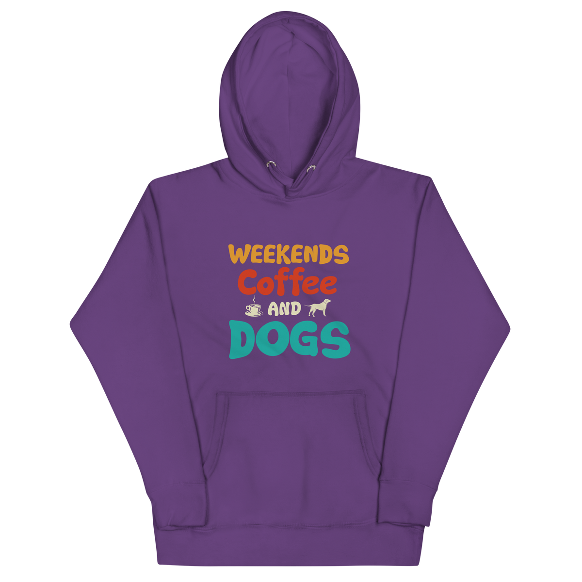 WEEKENDS, COFFEE AND DOGS Hoodie