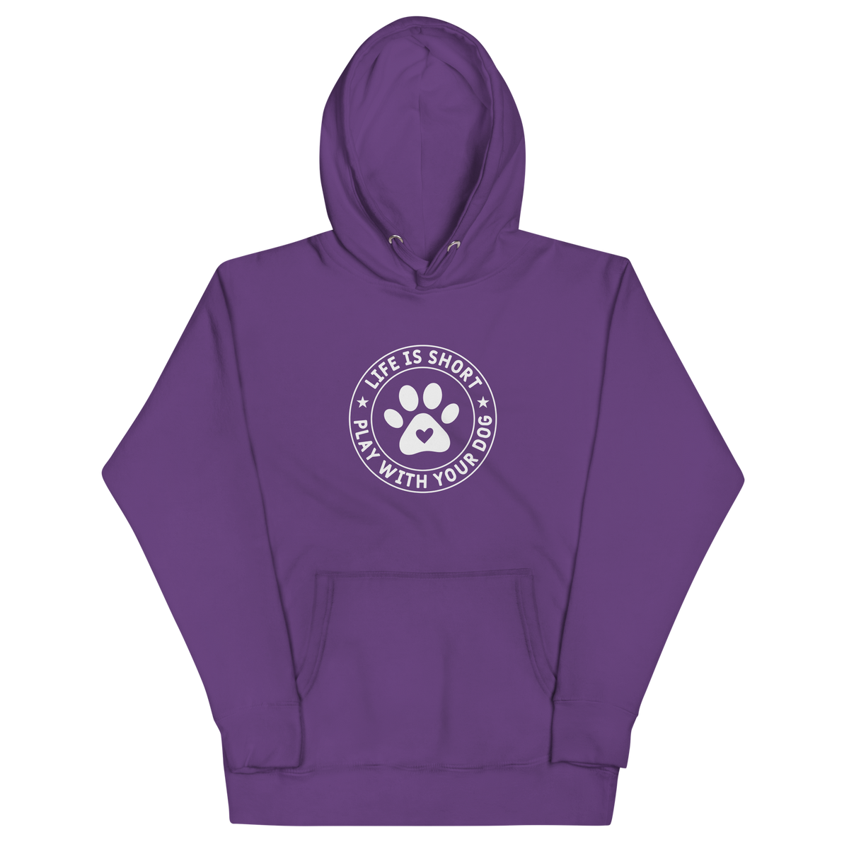LIFE IS SHORT PLAY WITH YOUR DOG Hoodie
