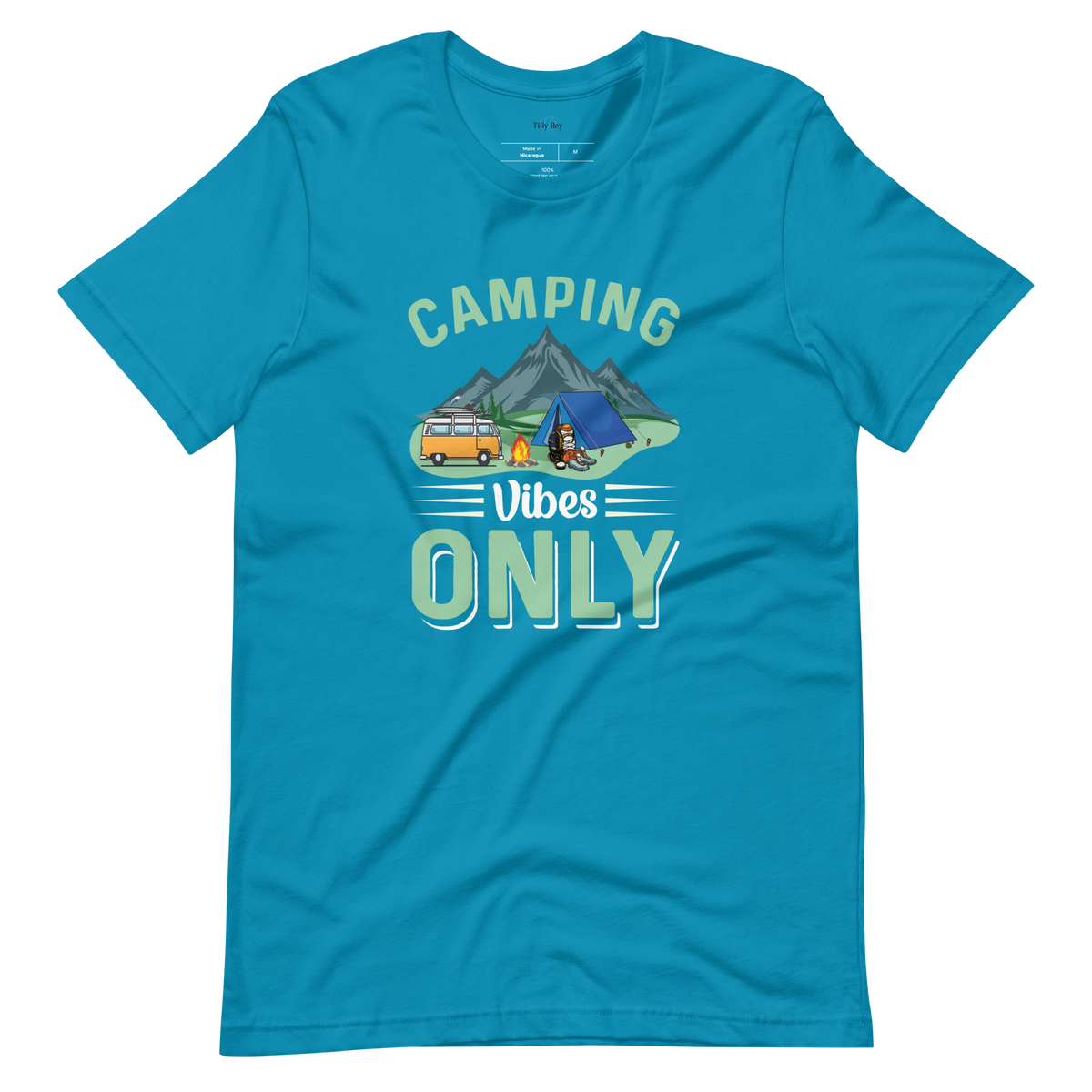 CAMPING VIBES ONLY T-SHIRT