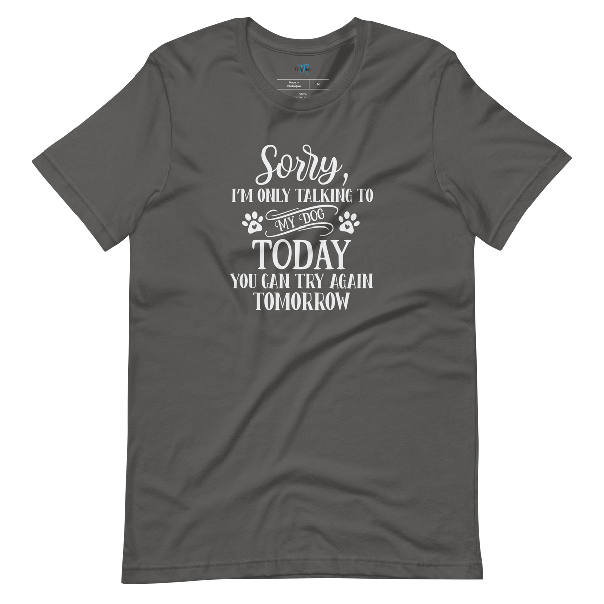 SORRY, I'M ONLY TALKING TO MY DOG TODAY T-Shirt
