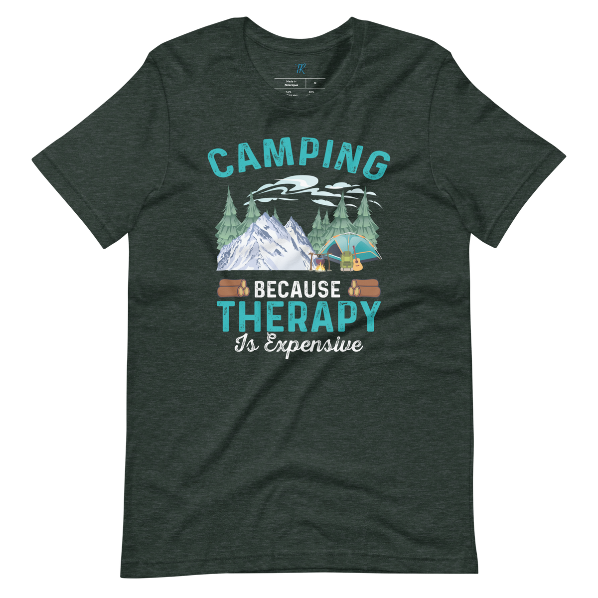 CAMPING THERAPY T-SHIRT
