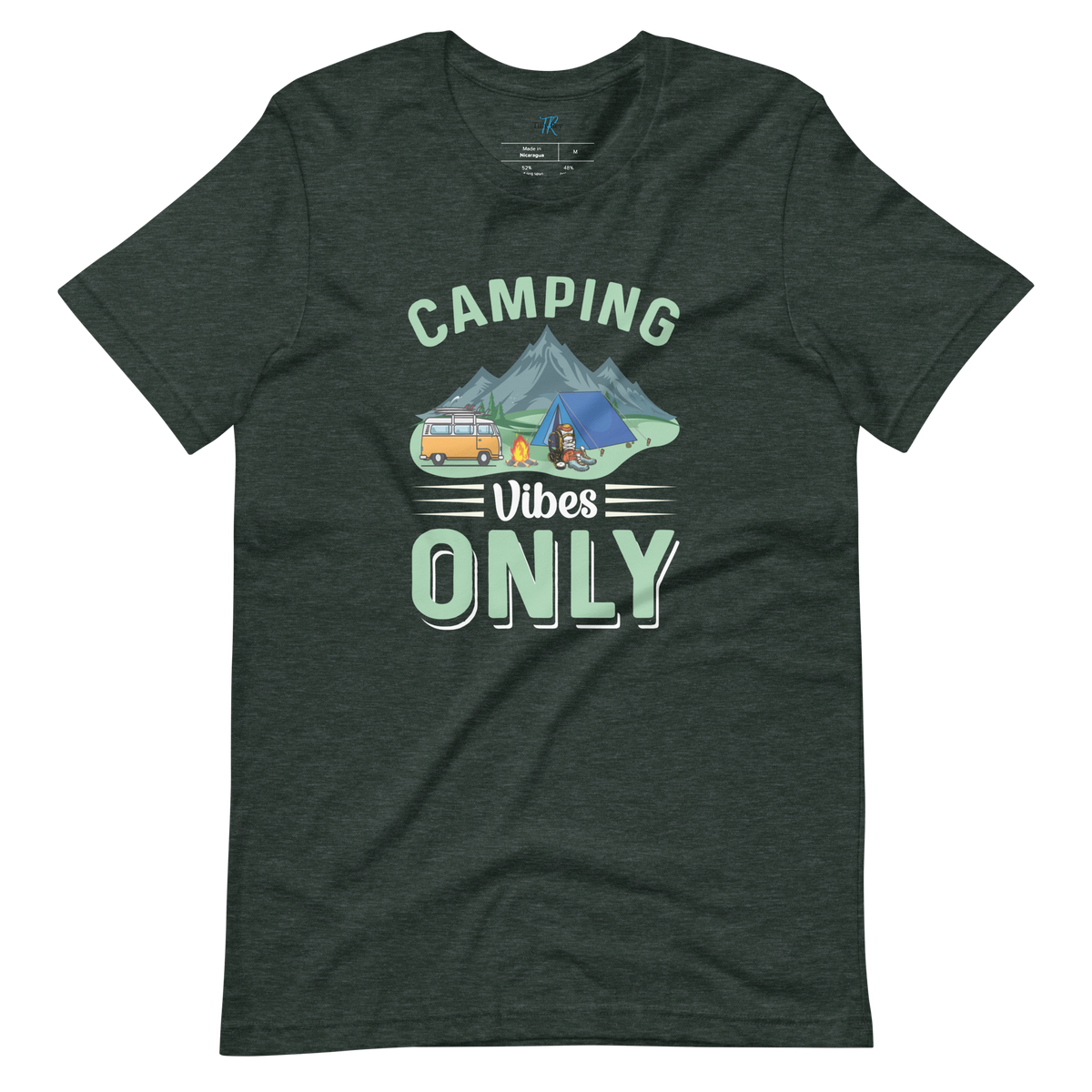 CAMPING VIBES ONLY T-SHIRT