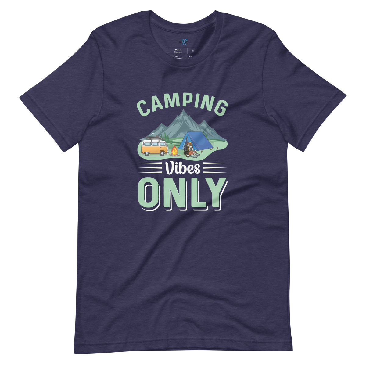 CAMPING VIBES ONLY T-SHIRT