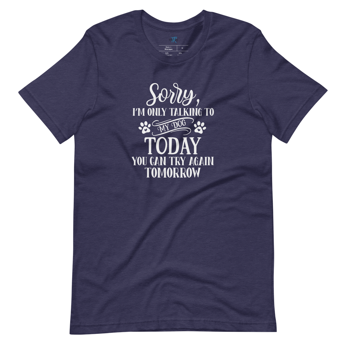 SORRY, I'M ONLY TALKING TO MY DOG TODAY T-Shirt