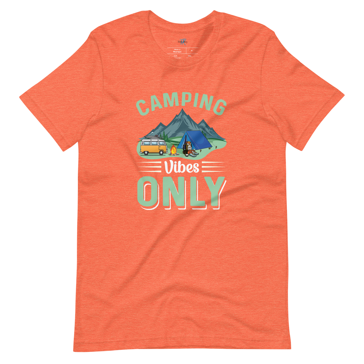 CAMPING VIBES ONLY T-SHIRT