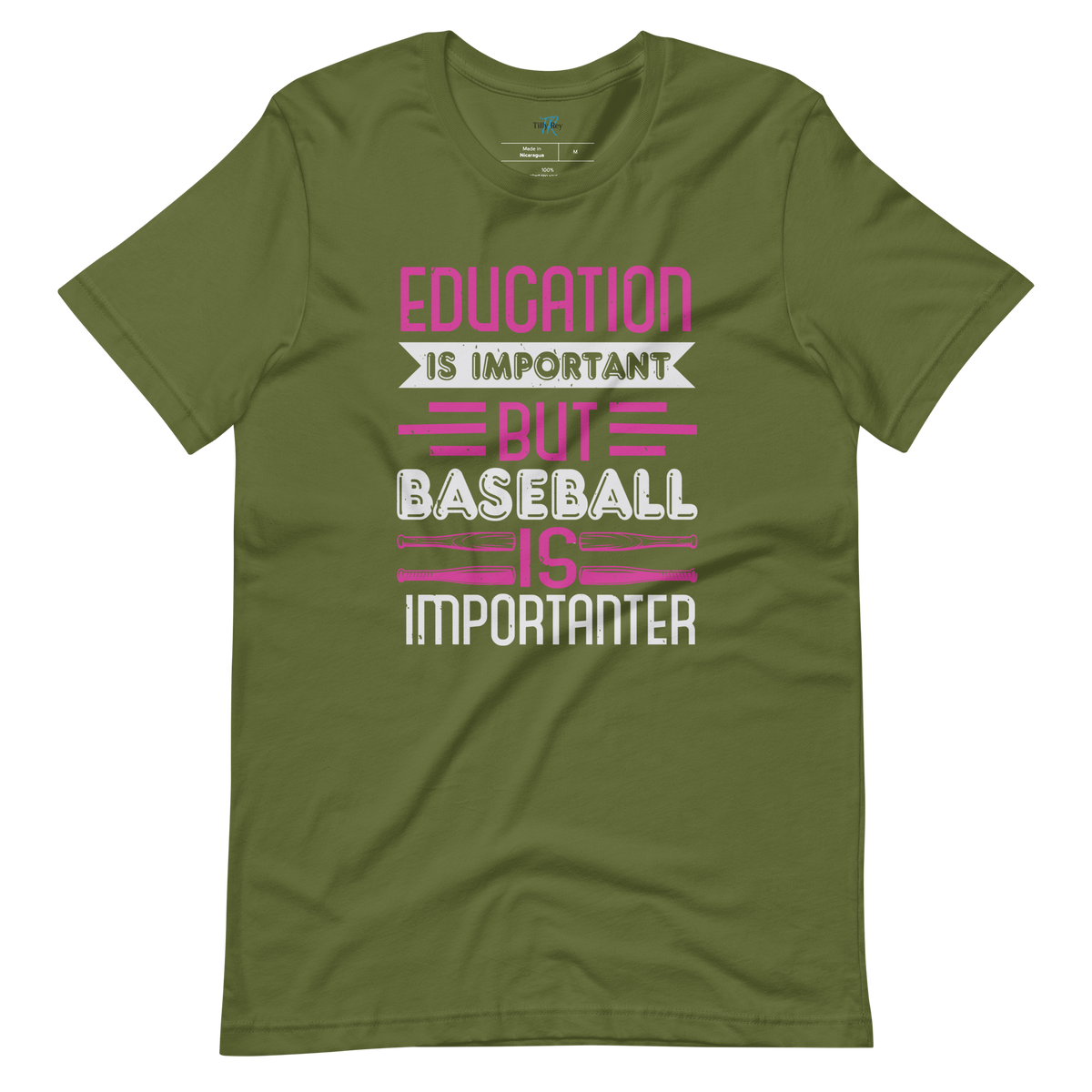 EDUCATION IS IMPORTANT T-SHIRT