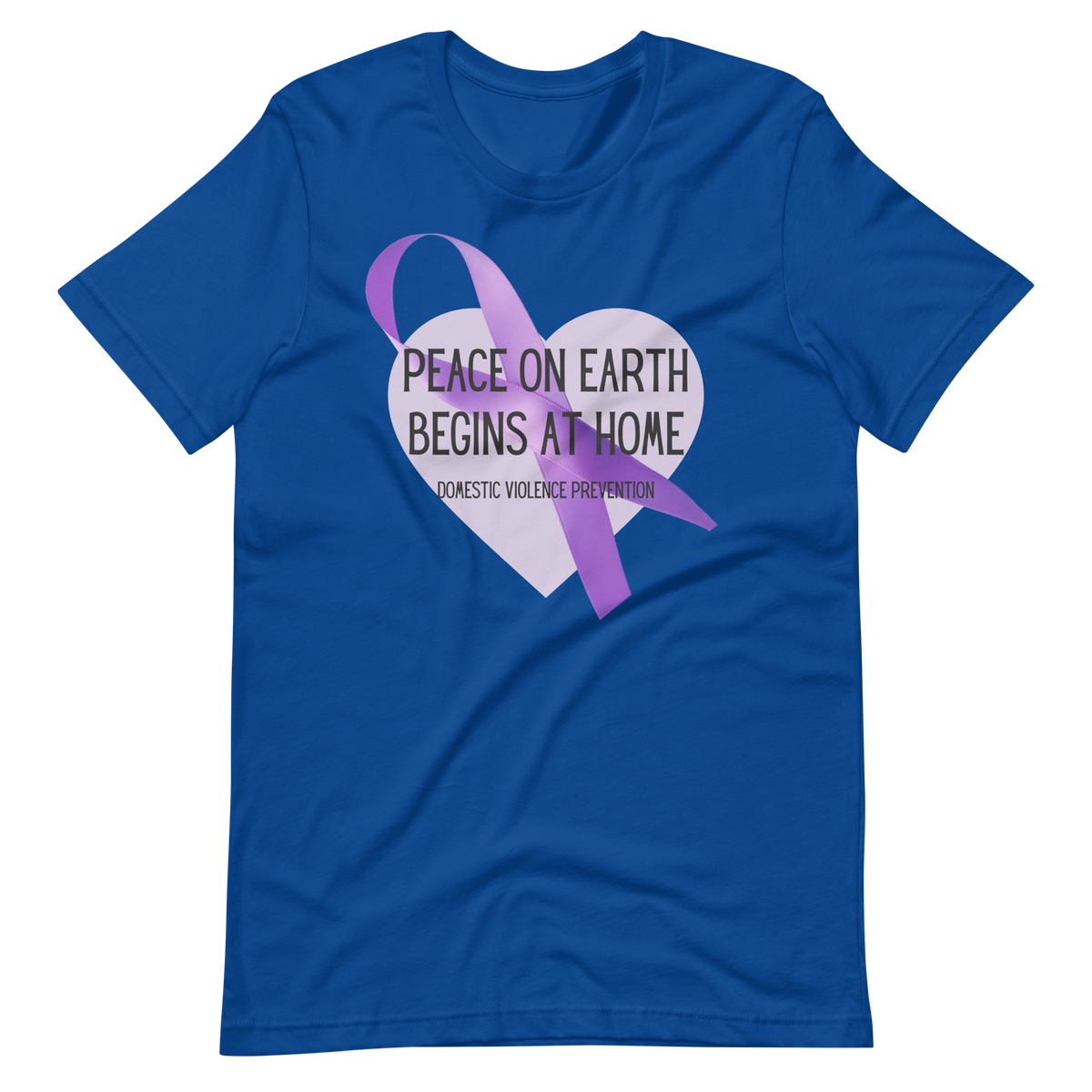 PEACE ON EARTH BEGINS AT HOME Short-Sleeved T-Shirt
