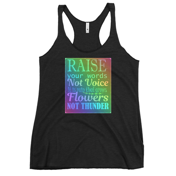 RAISE YOUR WORDS Women's Tank Top
