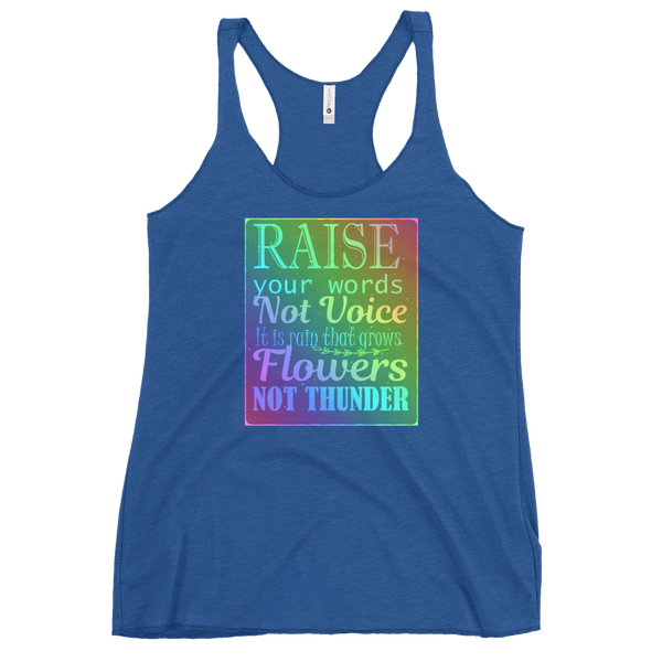RAISE YOUR WORDS Women's Tank Top